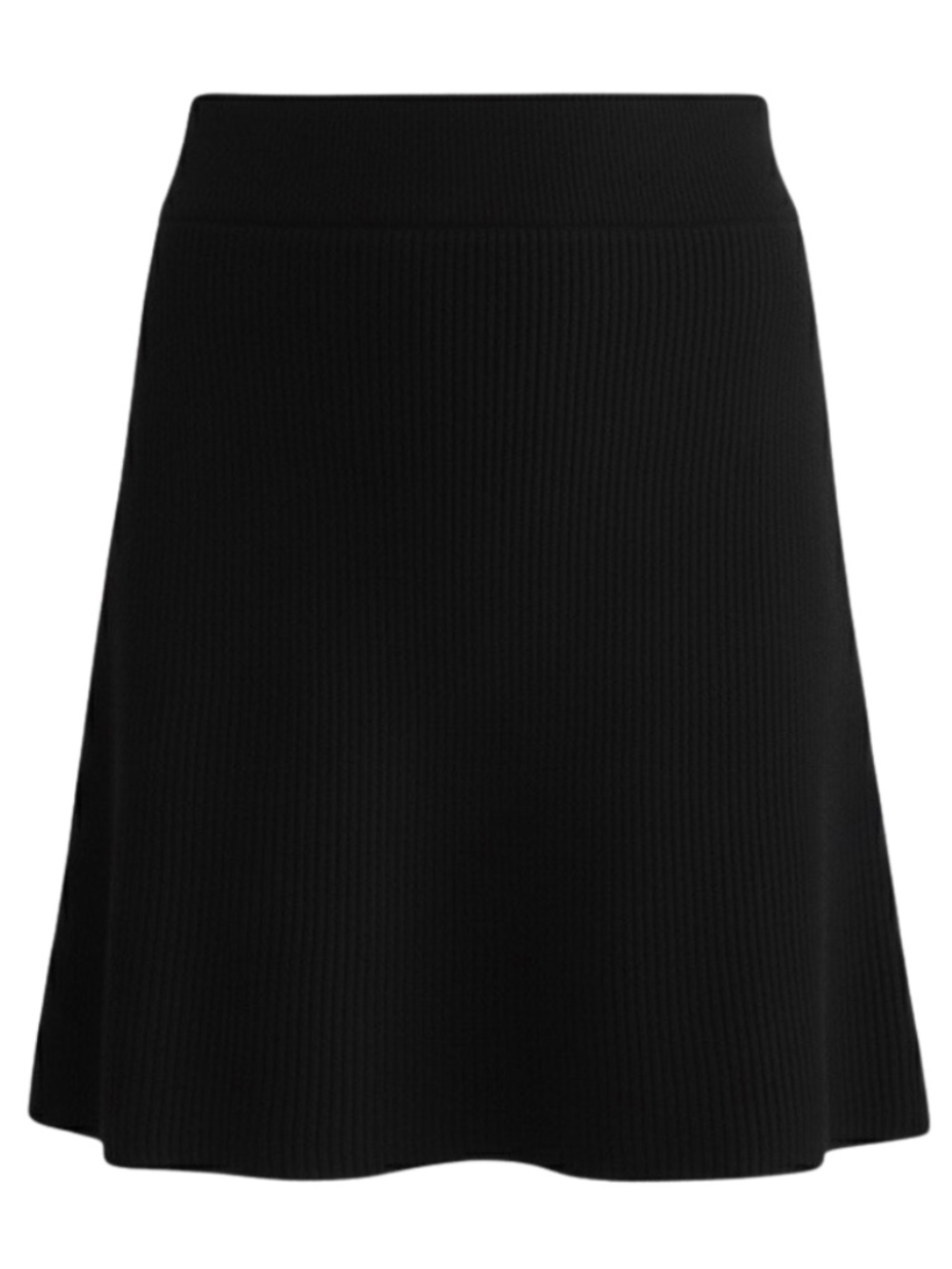 SÉZANE Naella Wool-Blend Knit Black Mini Skirt $140 NWOT Sz S